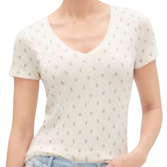 GAP Tiny Cactus Print Tee - Picture 1 of 6